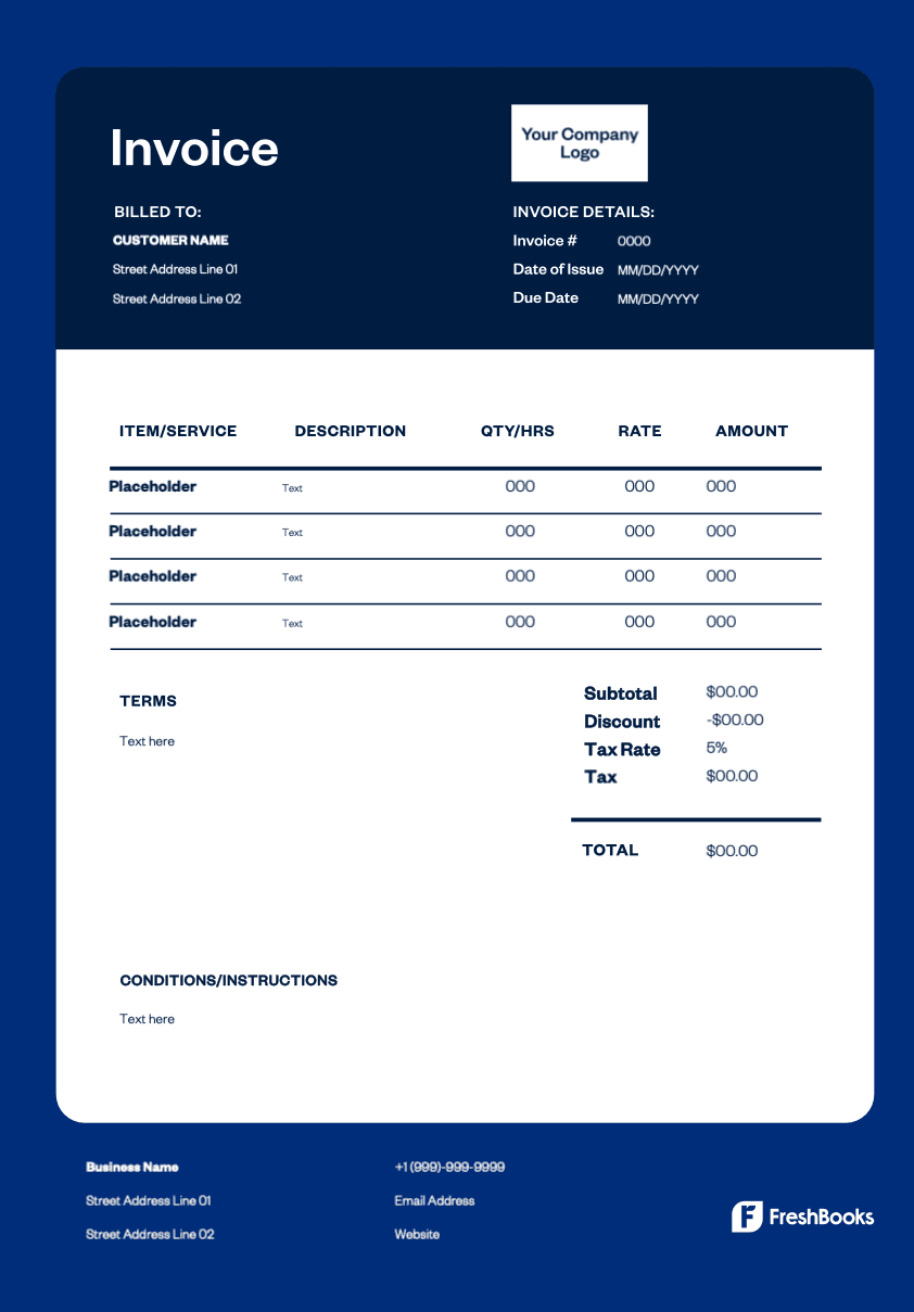 Invoice types image