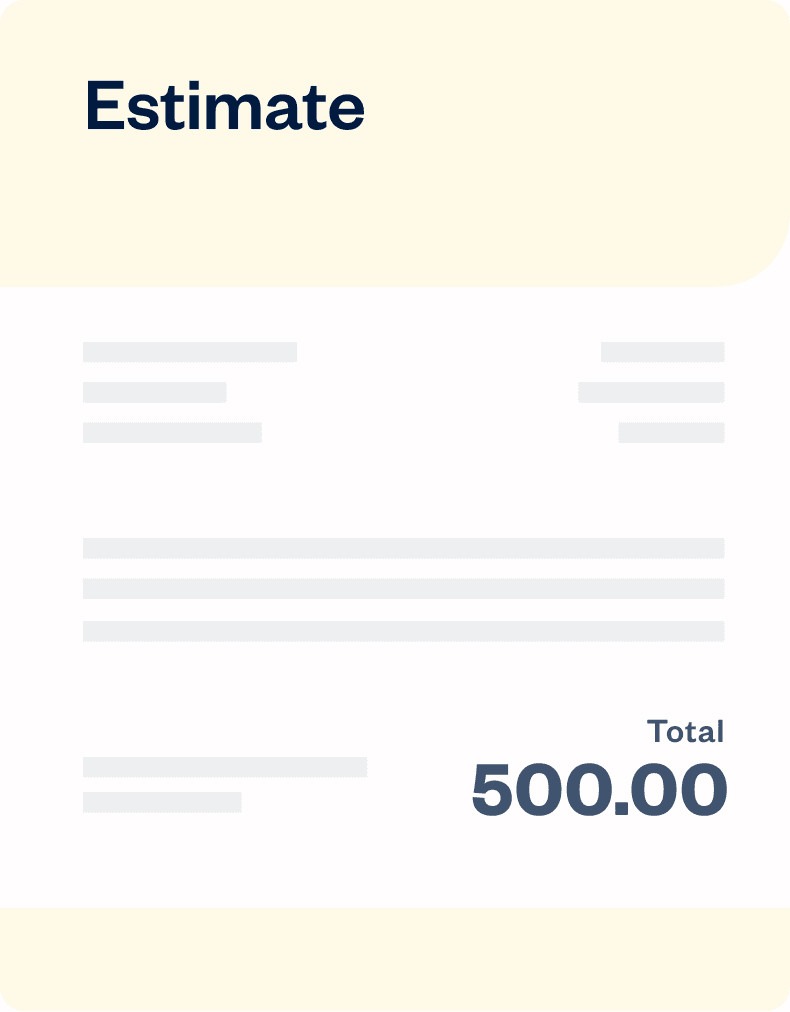 Free Cleaning Estimate Template