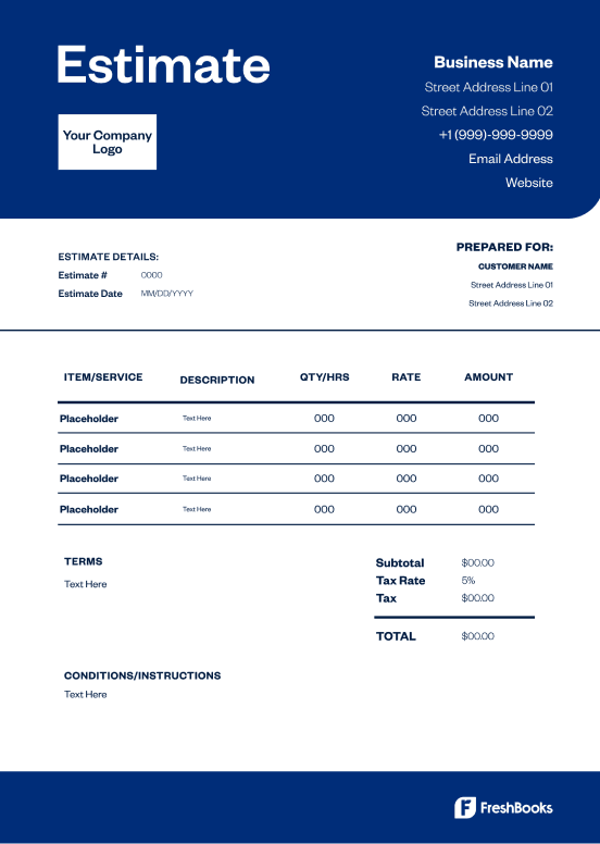 Invoice preview