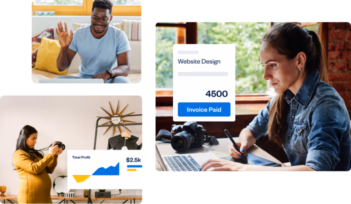 FreshBooks dashboard