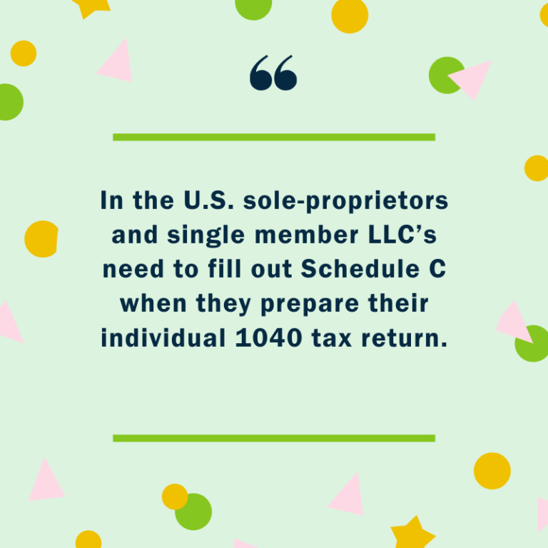 A Friendly Guide To Schedule C Tax Forms U S Freshbooks Blog Carlos Ramirez