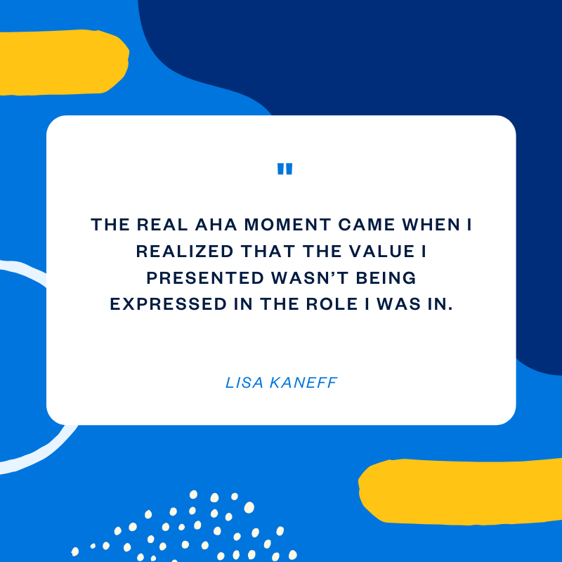 Lisa Kaneff marketing consultant quote