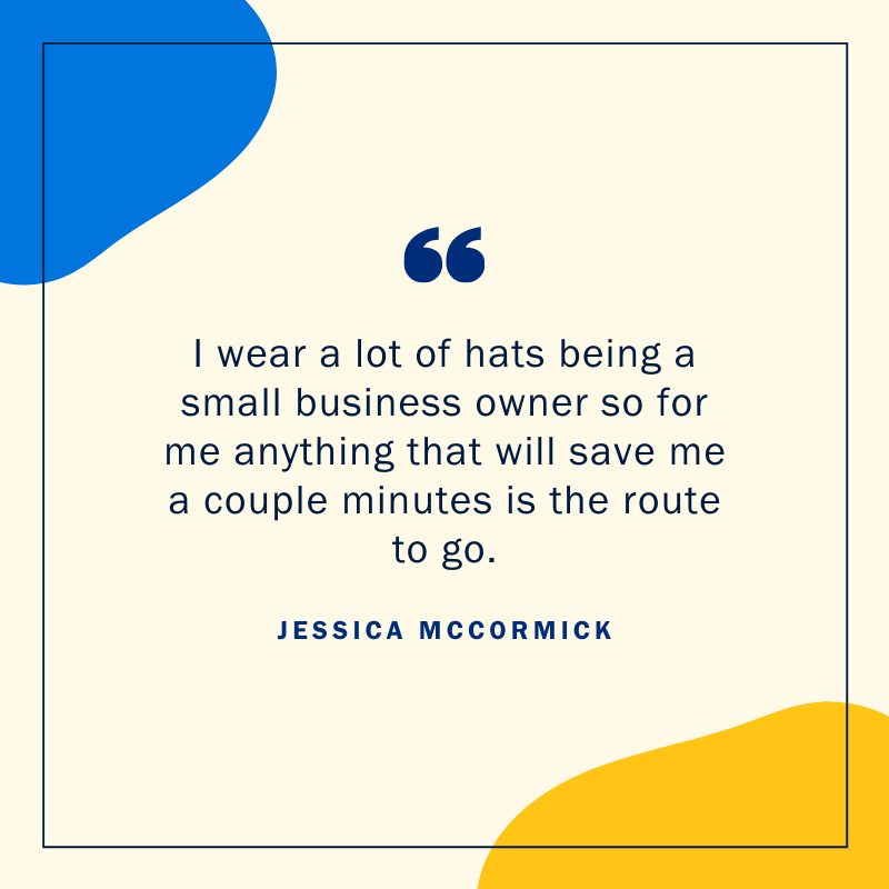 Jessica McCormick cash flow quote