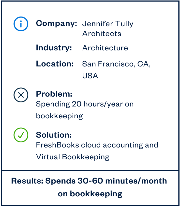 Jennifer Tulley virtual bookkeeping sidebar