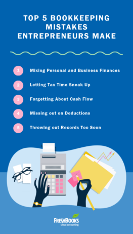 Top 5 Bookkeeping Mistakes U.S. Entrepreneurs Make, According to ...