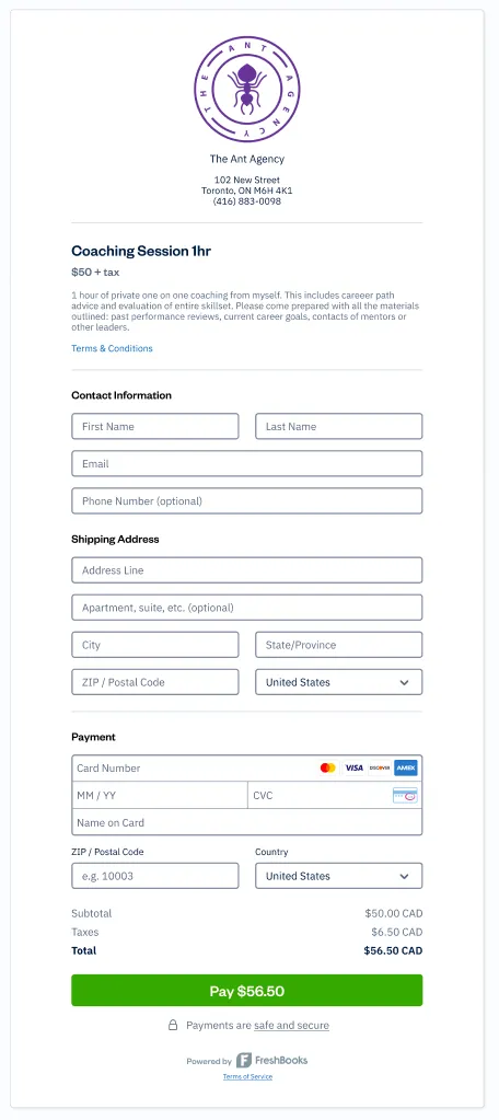 payment links