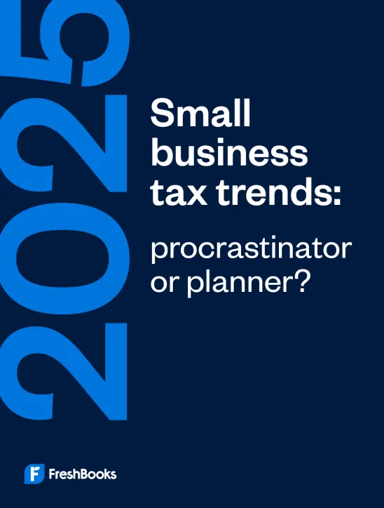 FreshBooks Small Business Tax Trends Report