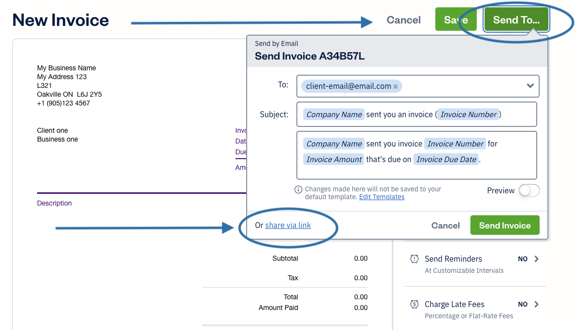 How to Send an Invoice with FreshBooks Show less