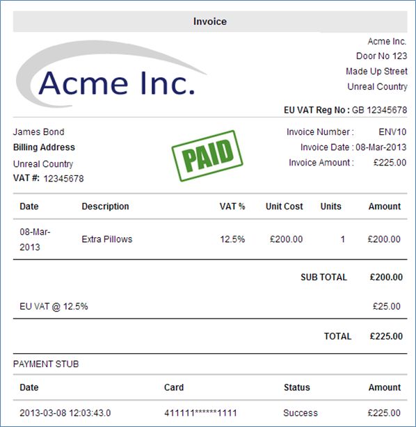  What Is A VAT Invoice Charging Value Added Tax To EU Clients