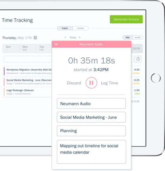 Small Business Time Tracking Software Free Trial - FreshBooks