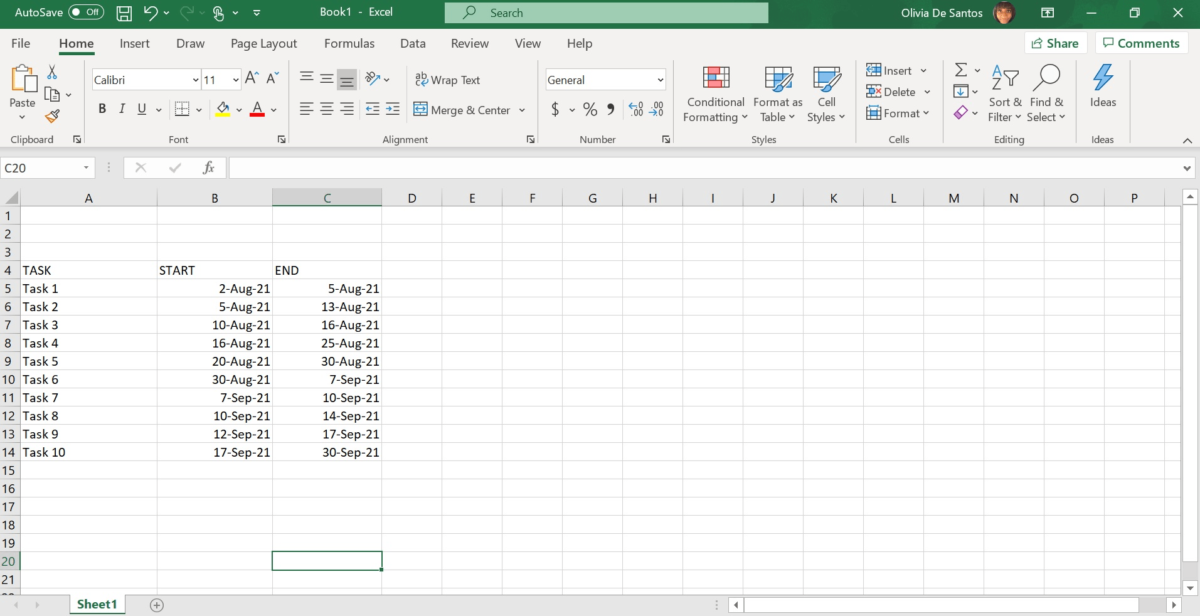 How to Make a Gantt Chart in Excel: A Step By Step Guide