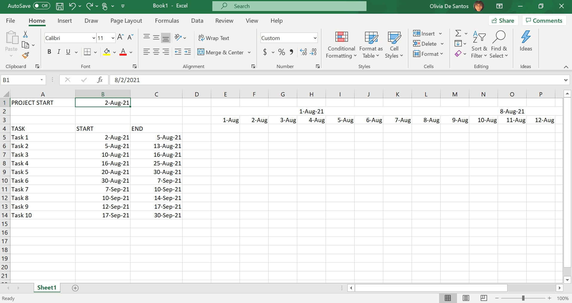 How to Make a Gantt Chart in Excel: A Step By Step Guide