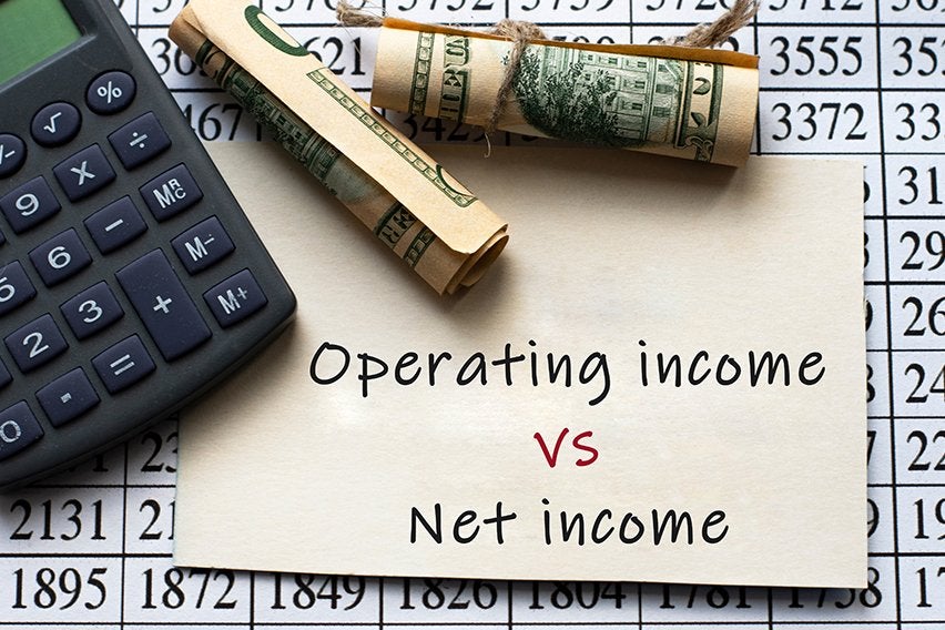 Operating Income Vs Net Income