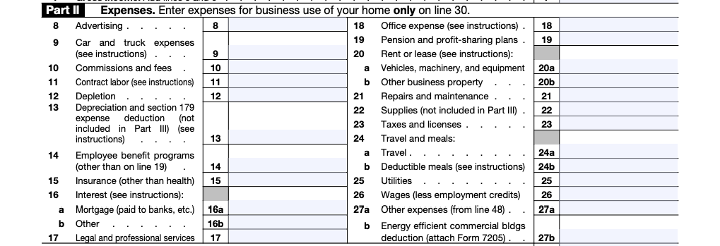 business related expenses